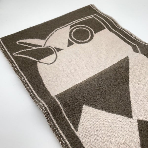 エルメス マフラー カマイユ・ジャカード カシミア HERMES ストール メンズ