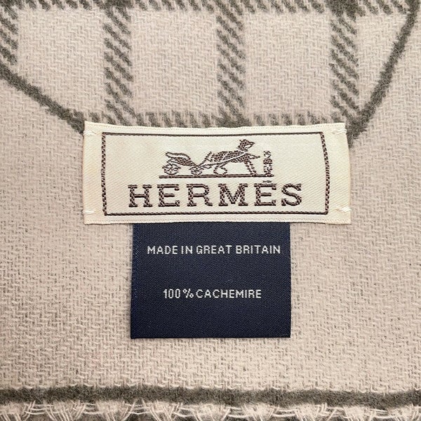 エルメス マフラー カマイユ・ジャカード カシミア HERMES ストール メンズ