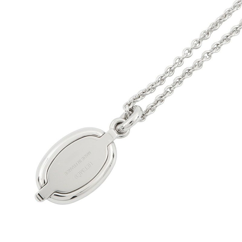 エルメス ネックレス ペンダント ミニ・マイヨン PM クレーム/シルバー金具 HERMES アクセサリー