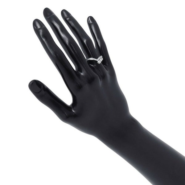 ショーメ リング ジョゼフィーヌ エグレット ダイヤ 24P 計0.40ct/養殖アコヤパール 3P 計1.05ct K18WG サイズ50 083290