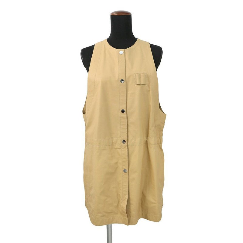 エルメス ジレ カーフレザー レディースサイズ36 HERMES