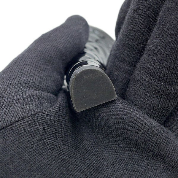 シャネル ショートブーツ ココマーク パテント レザー レディースサイズ37 1/2C G34203 CHANEL 靴 黒