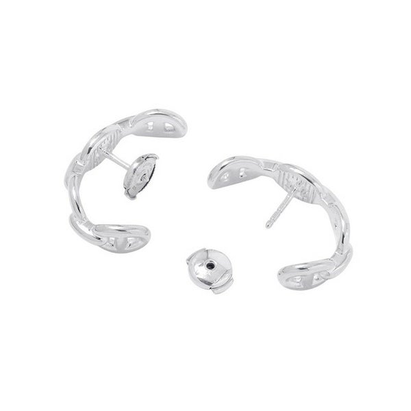 エルメス ピアス シェーヌダンクル アンシェネ TPM SV925シルバー HERMES スタッド ジュエリー