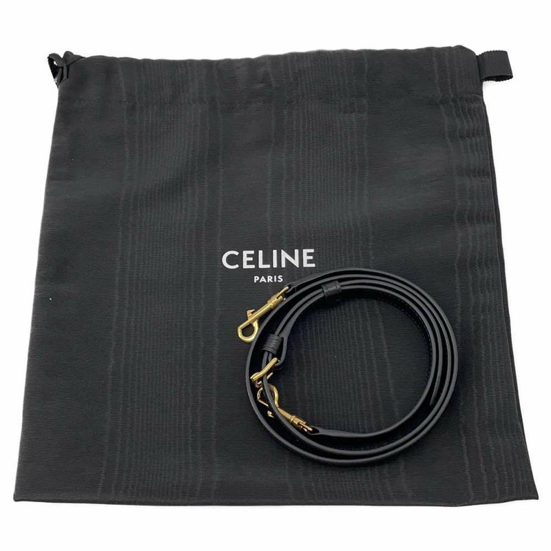 セリーヌ ハンドバッグ ティーン ニノ 118113FXK.38NO CELINE 2wayショルダーバッグ 黒