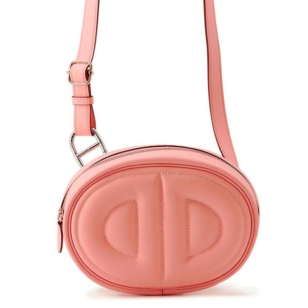 エルメス ウエストバッグ イン・ザ・ループ ヴェルソ ローズエテ/テールバテュー/シルバー金具 スイフト W刻印