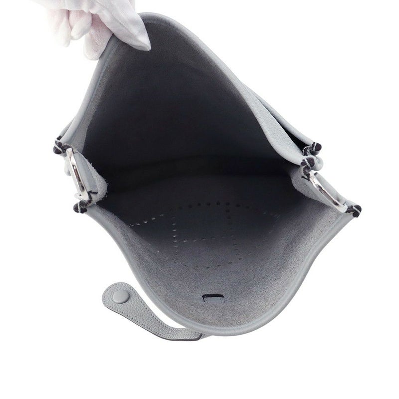 エルメス ショルダーバッグ エブリン3 PM ブルーグラシエ/シルバー金具 トリヨンクレマンス W刻印