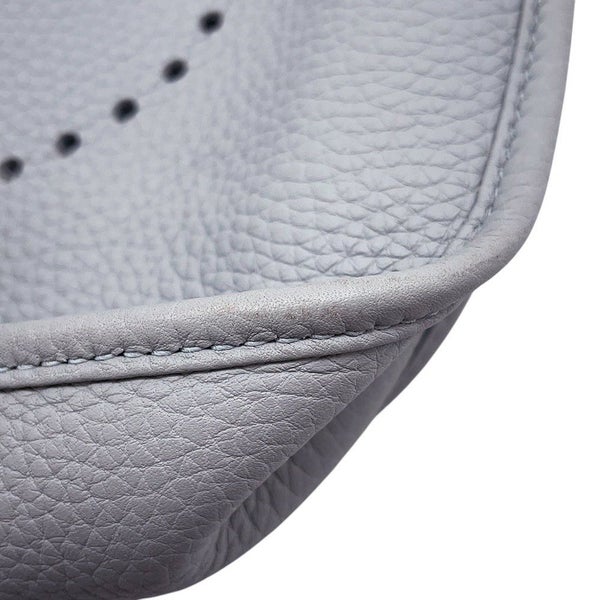 エルメス ショルダーバッグ エブリン3 PM ブルーグラシエ/シルバー金具 トリヨンクレマンス W刻印