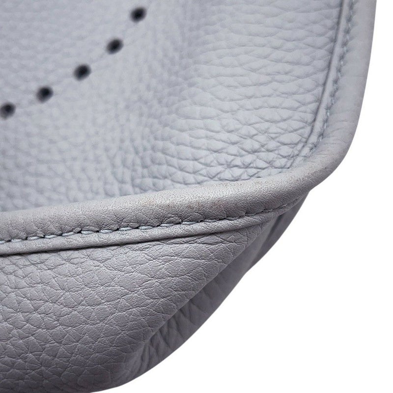 エルメス ショルダーバッグ エブリン3 PM ブルーグラシエ/シルバー金具 トリヨンクレマンス W刻印