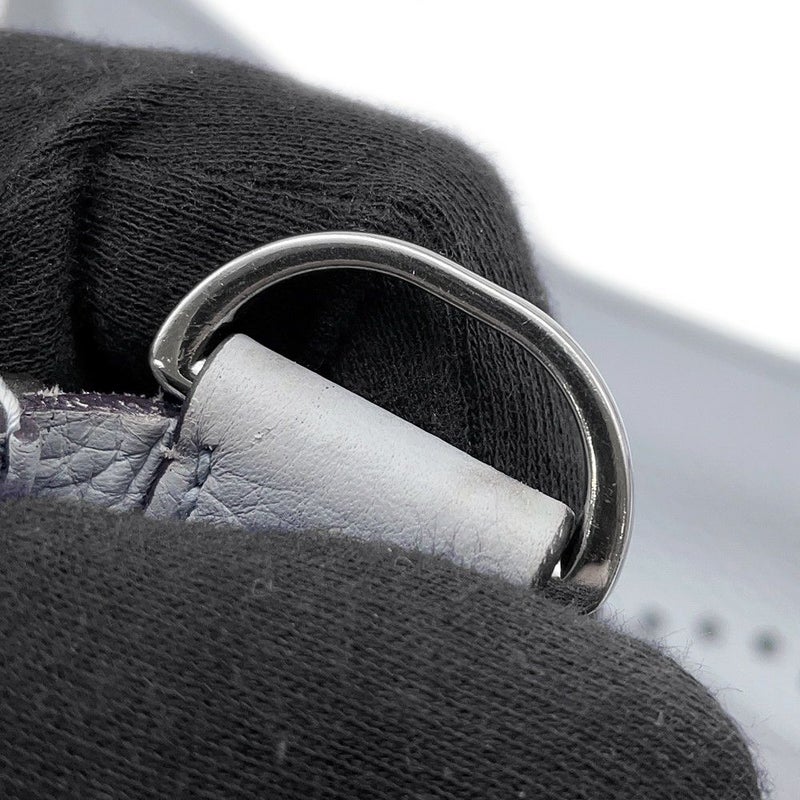 エルメス ショルダーバッグ エブリン3 PM ブルーグラシエ/シルバー金具 トリヨンクレマンス W刻印