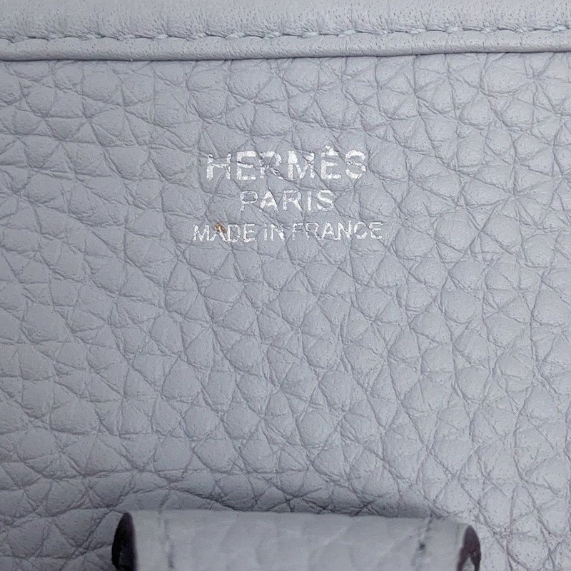 エルメス ショルダーバッグ エブリン3 PM ブルーグラシエ/シルバー金具 トリヨンクレマンス W刻印