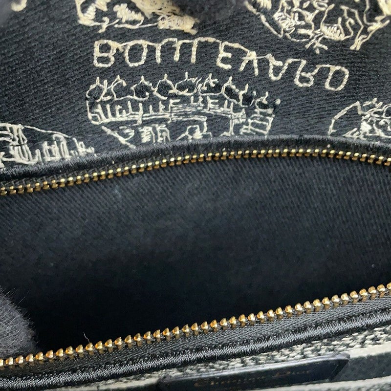 クリスチャン・ディオール ハンドバッグ レディディーライト Plan de Paris ミディアム M0565OOMP_M993 2way 黒