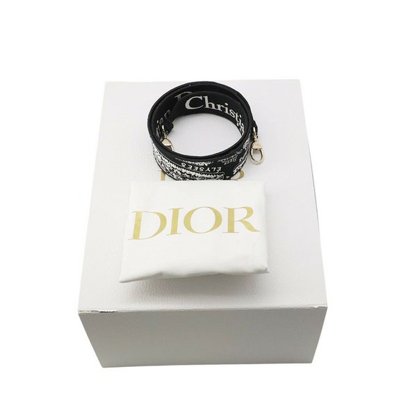 クリスチャン・ディオール ハンドバッグ レディディーライト Plan de Paris ミディアム M0565OOMP_M993 2way 黒