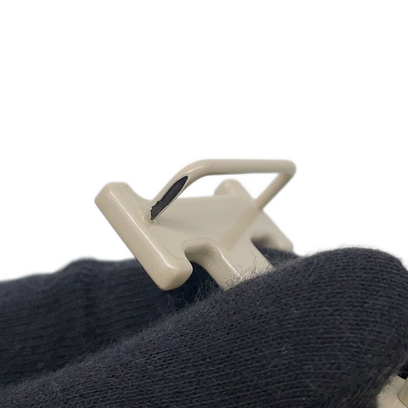 エルメス べルト コンスタンス Hベルト エマイユ フェリン リバーシブル ホワイト/ブラック/アイボリー金具 Z刻印 サイズ85 白 黒