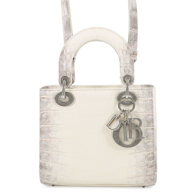 ディオール ハンドバッグ レディディオール スモール クロコダイル ラインストーン M531SPCHF Christian Dior 2way