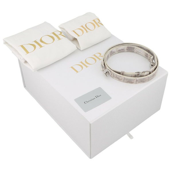 ディオール ハンドバッグ レディディオール スモール クロコダイル ラインストーン M531SPCHF Christian Dior 2way