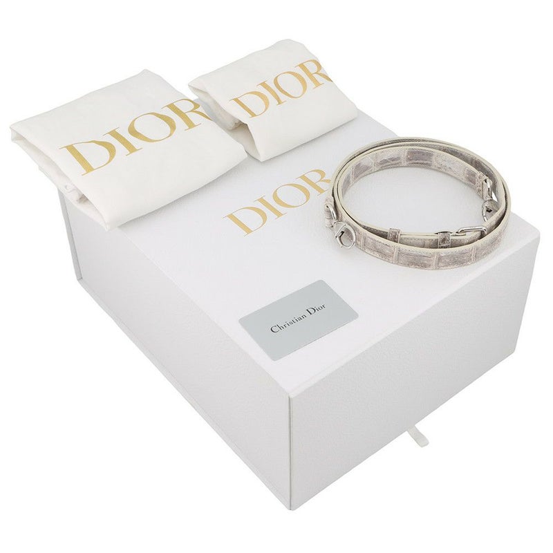 ディオール ハンドバッグ レディディオール スモール クロコダイル ラインストーン M531SPCHF Christian Dior 2way