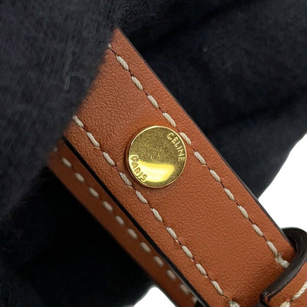 セリーヌ ハンドバッグ スモール カバ タイス チェック キャンバス 199162 CELINE 2way 黒 白