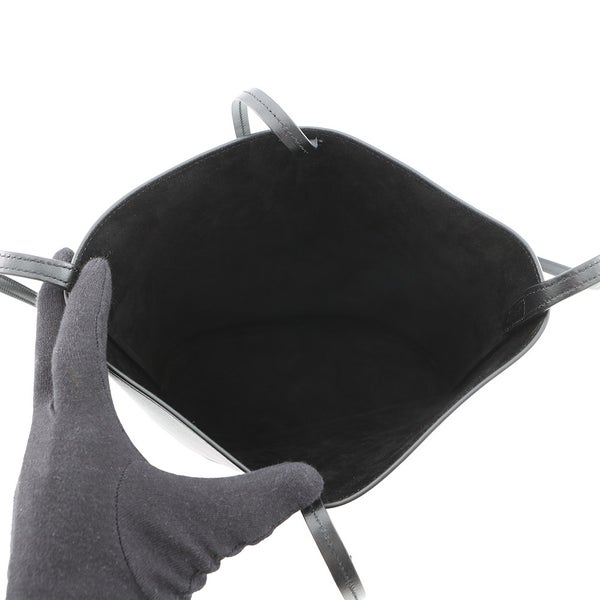 セリーヌ ショルダーバッグ トリオンフ スモール バケットバッグ カーフレザー 118293 CELINE 黒