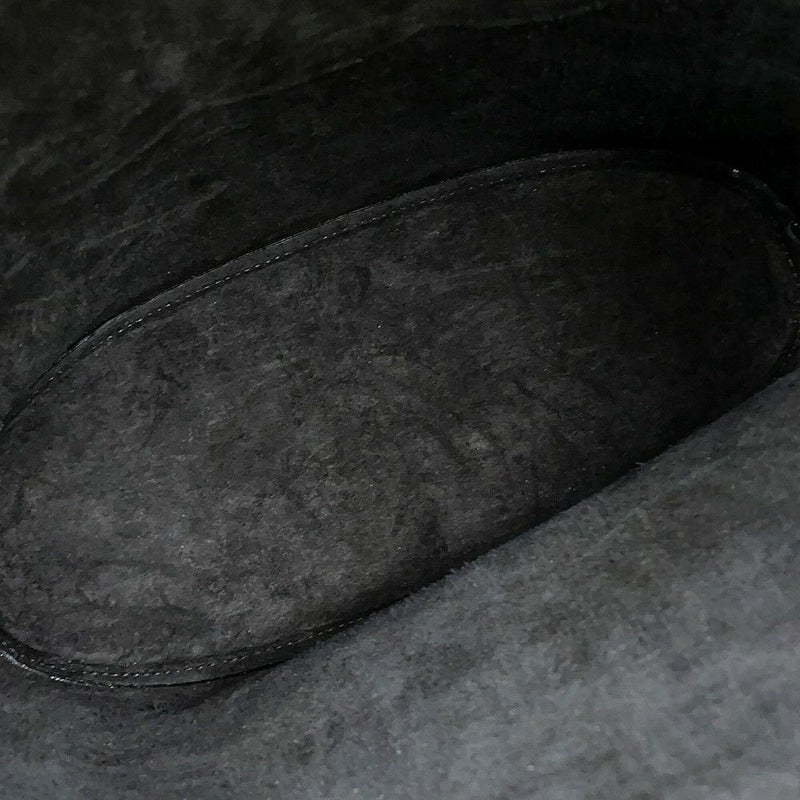 セリーヌ ショルダーバッグ トリオンフ スモール バケットバッグ カーフレザー 118293 CELINE 黒