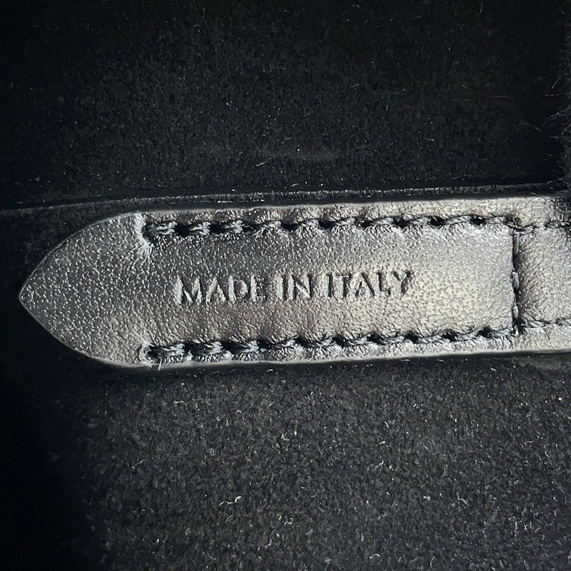 セリーヌ ショルダーバッグ トリオンフ スモール バケットバッグ カーフレザー 118293 CELINE 黒