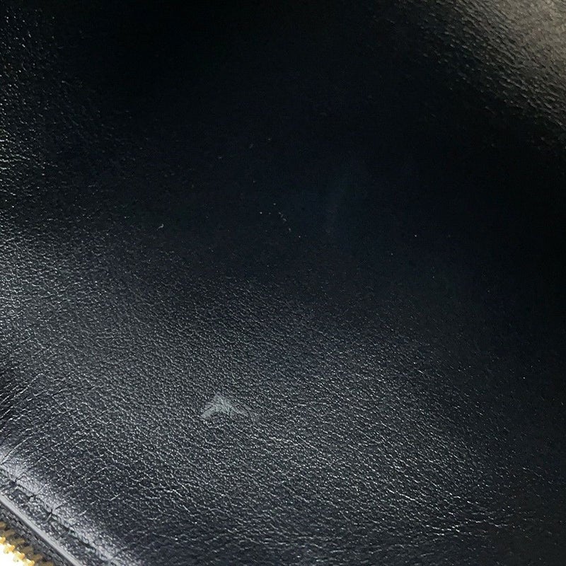 セリーヌ チェーンショルダーバッグ キュイル トリオンフ チェーンクラッチ 10E383DR8 CELINE 黒