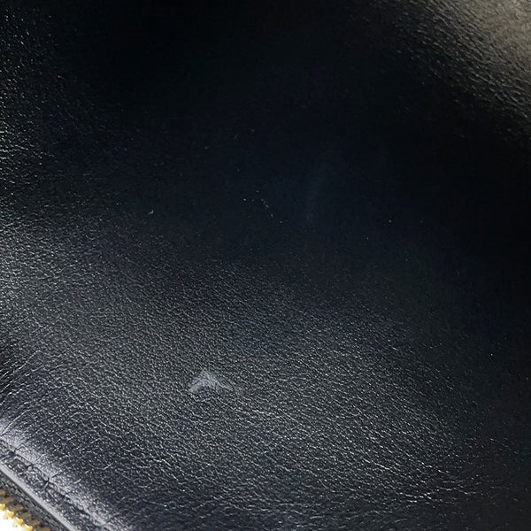 セリーヌ チェーンショルダーバッグ キュイル トリオンフ チェーンクラッチ 10E383DR8 CELINE 黒