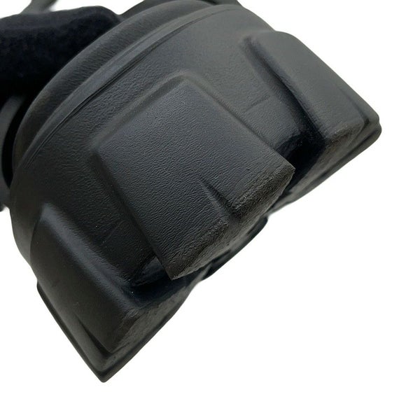 プラダ サンダル モノリス ラバー レディースサイズ38 1X382N PRADA 靴 黒