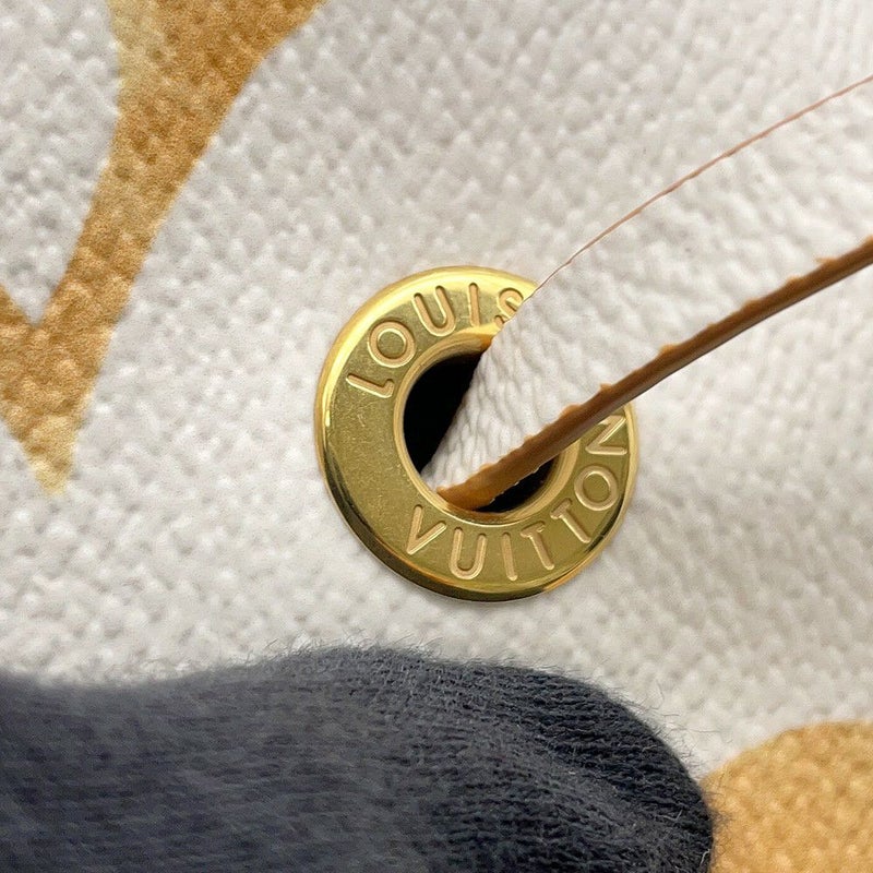 ルイヴィトン ハンドバッグ モノグラム・ジャイアント バイ・ザ・プール ネオノエ BB M22985 バッグ 2way ショルダーバッグ 白