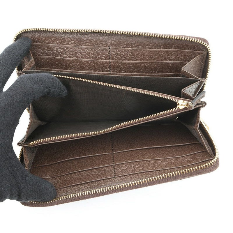 グッチ 長財布 ジャンボGGキャンバス 699316 GUCCI 財布 ラウンドファスナー