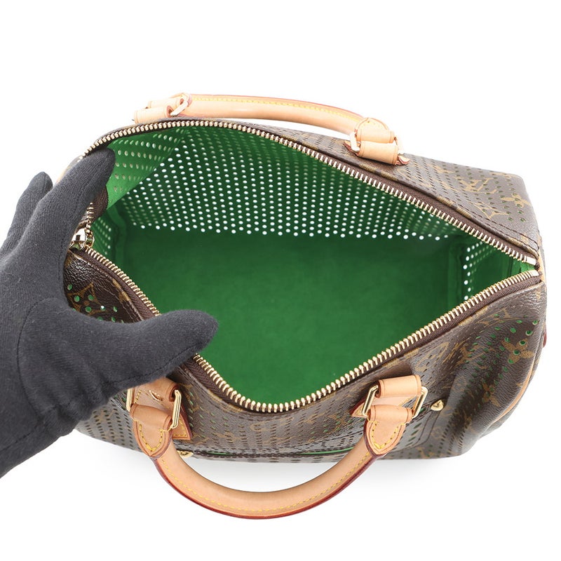 ルイヴィトン ハンドバッグ モノグラム・ペルフォ スピーディ30 M95181 LOUIS VUITTON