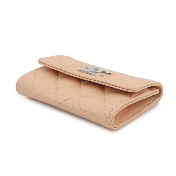 シャネル カードケース マトラッセ ココマーク キャビアスキン AP4333 CHANEL 名刺入れ