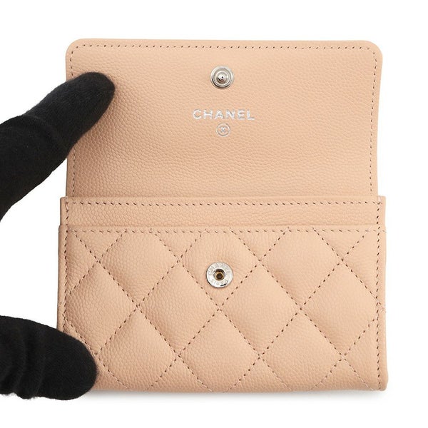 シャネル カードケース マトラッセ ココマーク キャビアスキン AP4333 CHANEL 名刺入れ