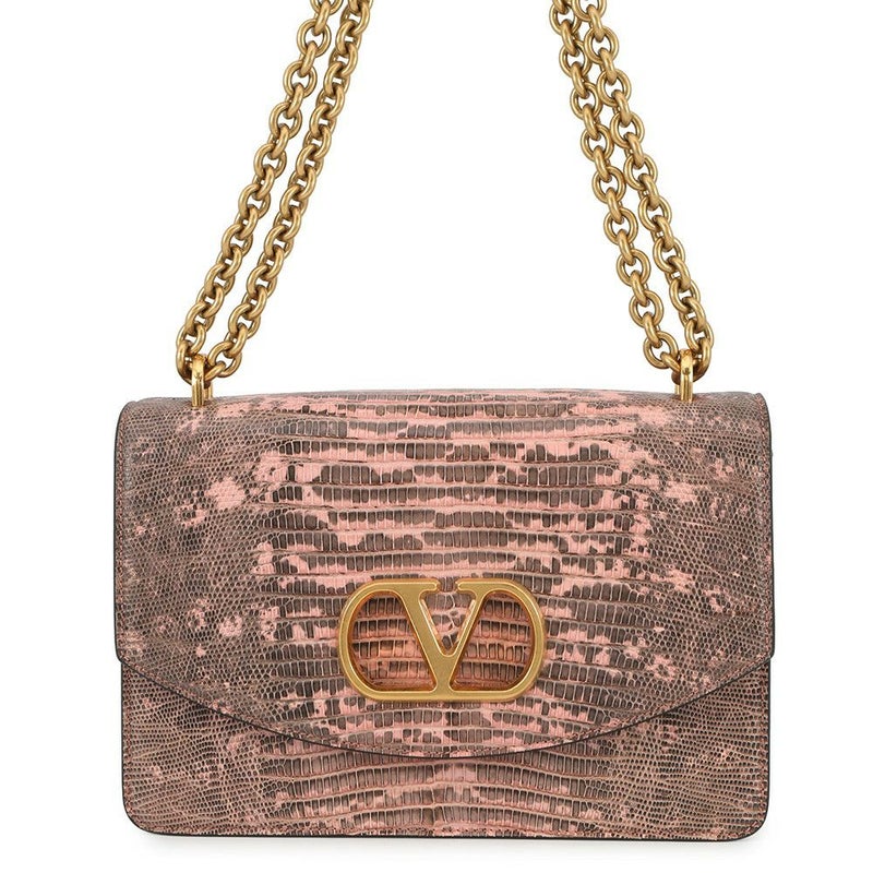 ヴァレンティノ・ガラヴァーニ チェーンショルダーバッグ ヴェイン テジュス リザード 6W2B0R16YUB VALENTINO