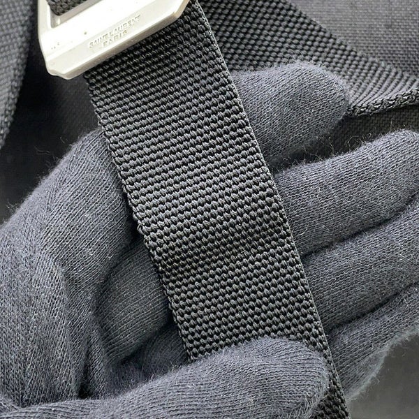 サンローランパリ バックパック シティ CITY クロコ型押しレザー 534967 SAINT LAURENT PARIS リュックサック 黒