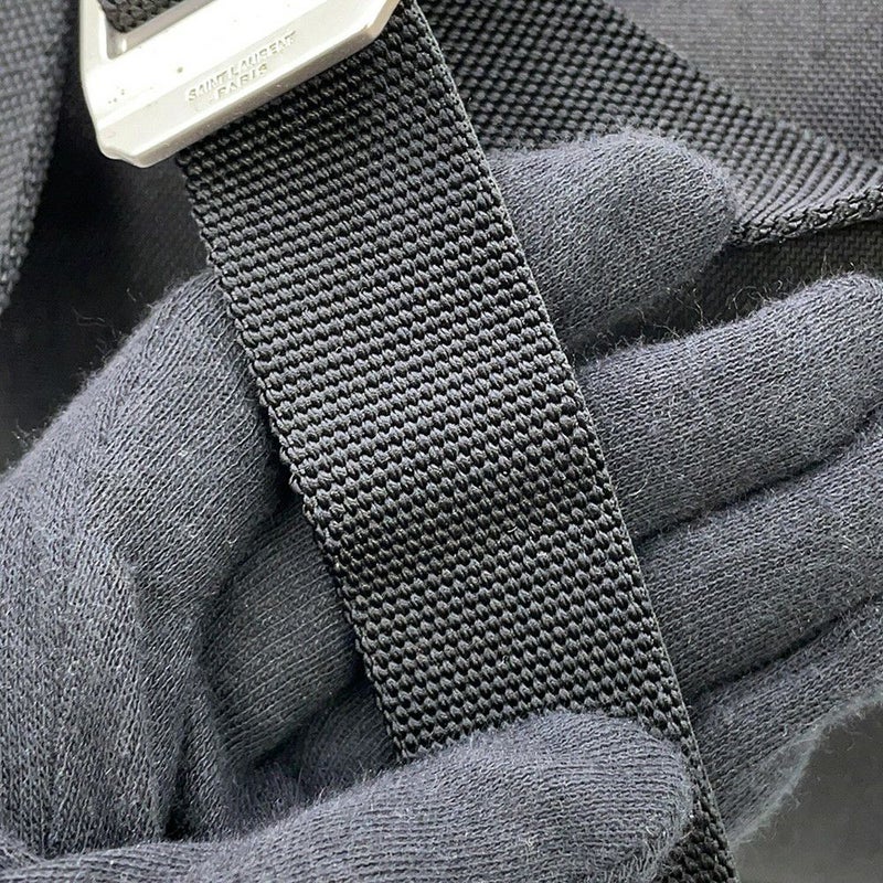 サンローランパリ バックパック シティ CITY クロコ型押しレザー 534967 SAINT LAURENT PARIS リュックサック 黒