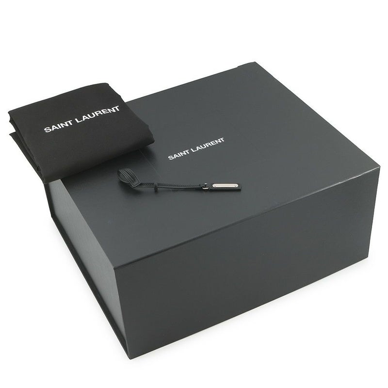 サンローランパリ バックパック シティ CITY クロコ型押しレザー 534967 SAINT LAURENT PARIS リュックサック 黒