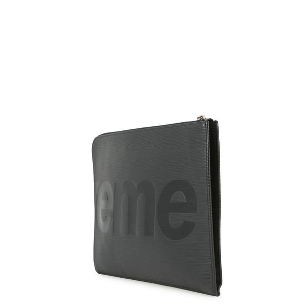 ルイヴィトン クラッチバッグ エピ/シュプリーム ポシェット・ジュール GM M67754 ヴィトン Supreme 限定 ブラック 黒