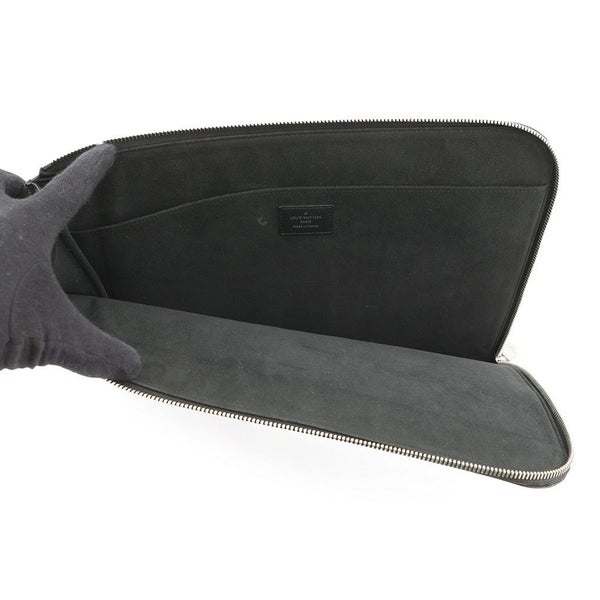 ルイヴィトン クラッチバッグ エピ/シュプリーム ポシェット・ジュール GM M67754 ヴィトン Supreme 限定 ブラック 黒