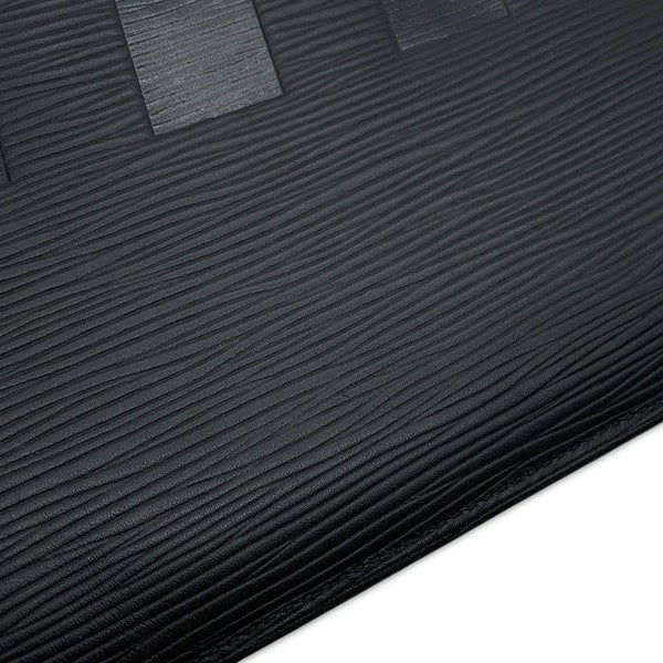 ルイヴィトン クラッチバッグ エピ/シュプリーム ポシェット・ジュール GM M67754 ヴィトン Supreme 限定 ブラック 黒