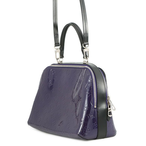 ルイヴィトン ハンドバッグ モノグラム・ヴェルニ メルローズ M42696 LOUIS VUITTON 2wayショルダーバッグ