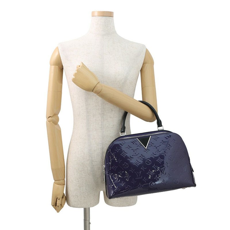 ルイヴィトン ハンドバッグ モノグラム・ヴェルニ メルローズ M42696 LOUIS VUITTON 2wayショルダーバッグ