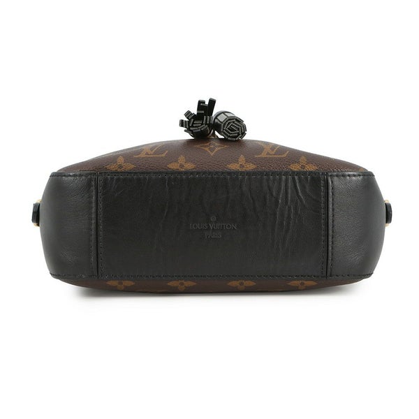 ルイヴィトン ショルダーバッグ モノグラム サントンジュ M43555 LOUIS VUITTON タッセル ブラック 黒