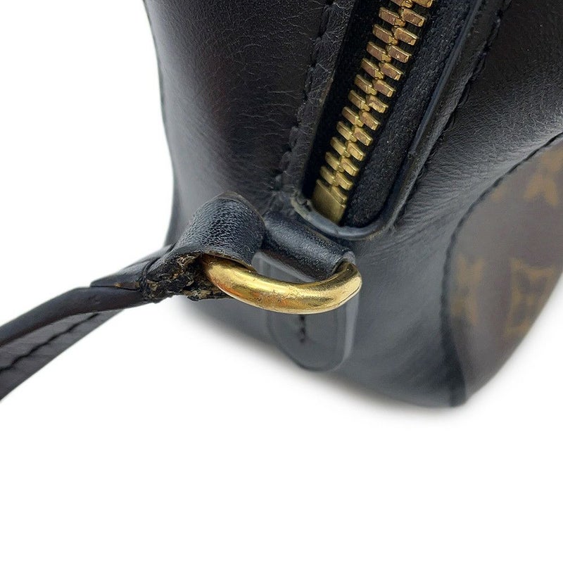 ルイヴィトン ショルダーバッグ モノグラム サントンジュ M43555 LOUIS VUITTON タッセル ブラック 黒