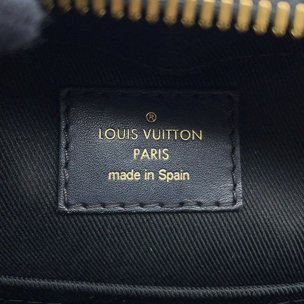 ルイヴィトン ショルダーバッグ モノグラム サントンジュ M43555 LOUIS VUITTON タッセル ブラック 黒