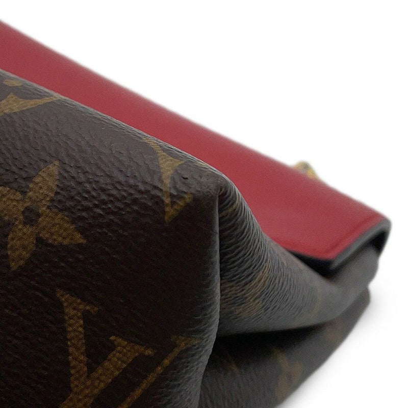 ルイヴィトン ショルダーバッグ モノグラム サン・プラシード M43713 LOUIS VUITTON レッド