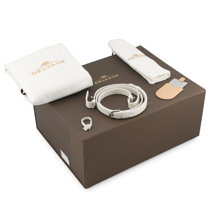 デルボー ハンドバッグ ルーモアMM レザー AA0558AAM0ADCPA Delvaux 2way 白