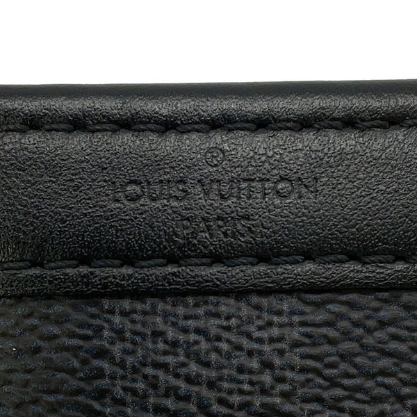 ルイヴィトン ショルダーバッグ ダミエ・グラフィット ガストン・ウェラブルウォレット N64608 LOUIS VUITTON 黒 ブラック
