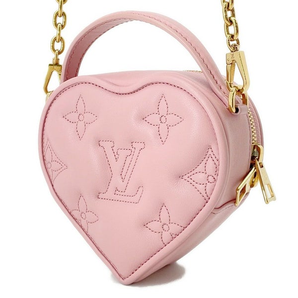 ルイヴィトン ハンドバッグ モノグラム/レザー ポップマイハート・ポーチ M82526 ヴィトン バッグ 2way ショルダーバッグ ミニバッグ