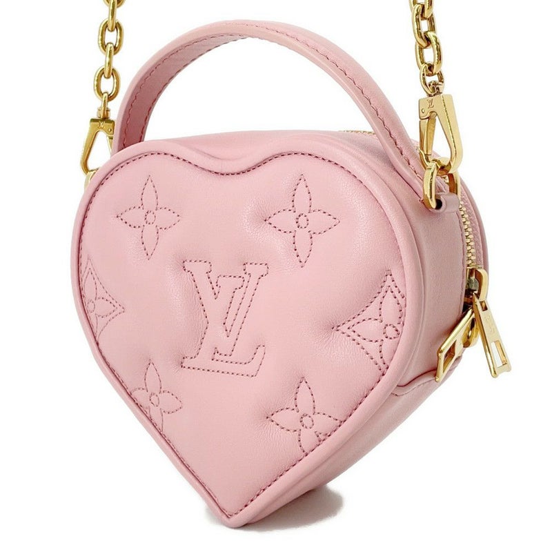 ルイヴィトン ハンドバッグ モノグラム/レザー ポップマイハート・ポーチ M82526 ヴィトン バッグ 2way ショルダーバッグ ミニバッグ