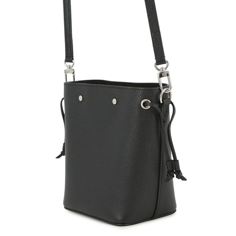 ルイヴィトン ショルダーバッグ カーフレザー ナノ ロックミー バケット M68709 LOUIS VUITTON ヴィトン バッグ 黒 ブラック